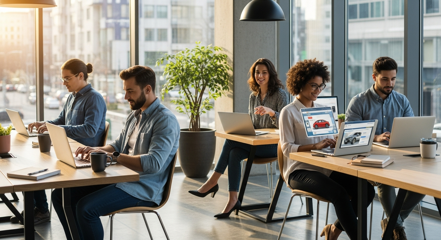 Pourquoi les millénariaux préfèrent la vente auto en ligne