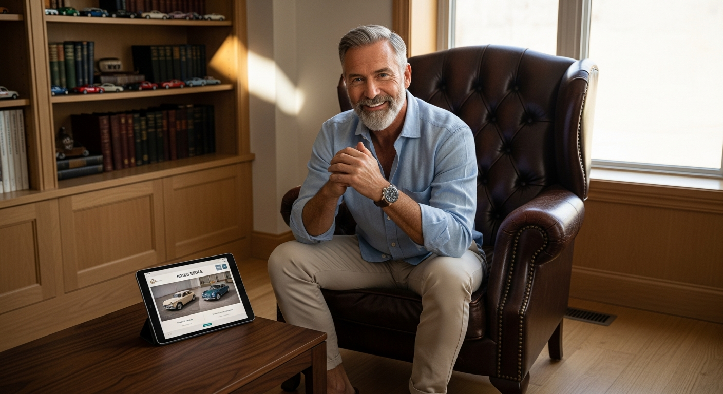 Revente digitale pour collectionneurs de voitures anciennes