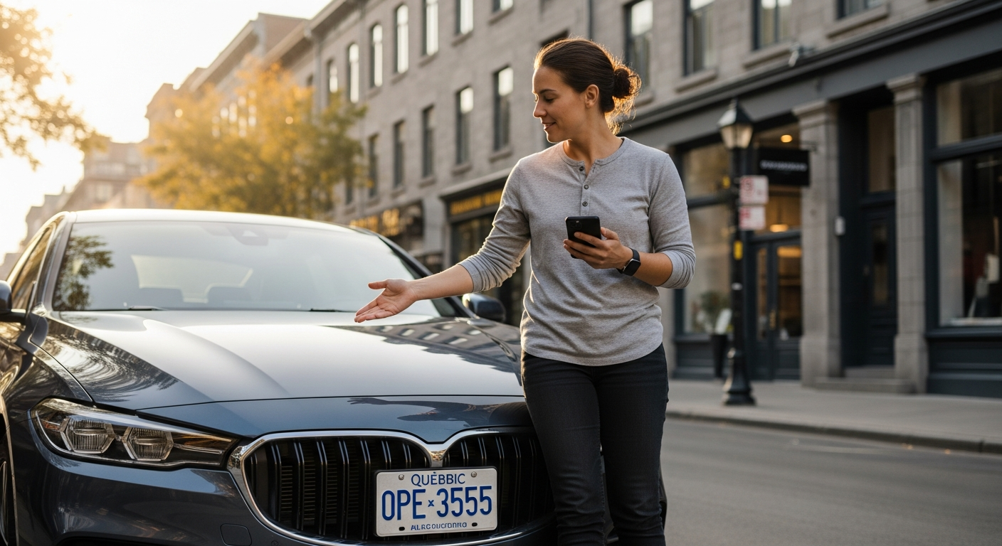 Vendre sa voiture en ligne avec plaque personnalisée