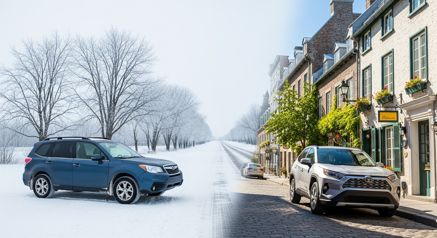 Evaluating Seasonal Quebec Weather's Impact on Car