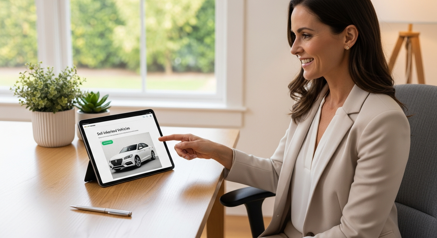 Selling Inherited Vehicles Online for Seamless Transfers