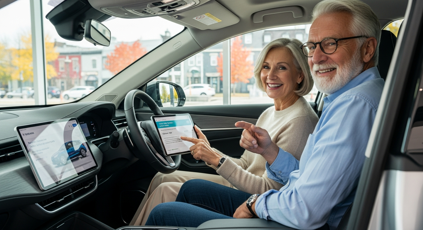 Digital Vehicle Trade-Ins: Tech-Savvy Retirees in Quebec
