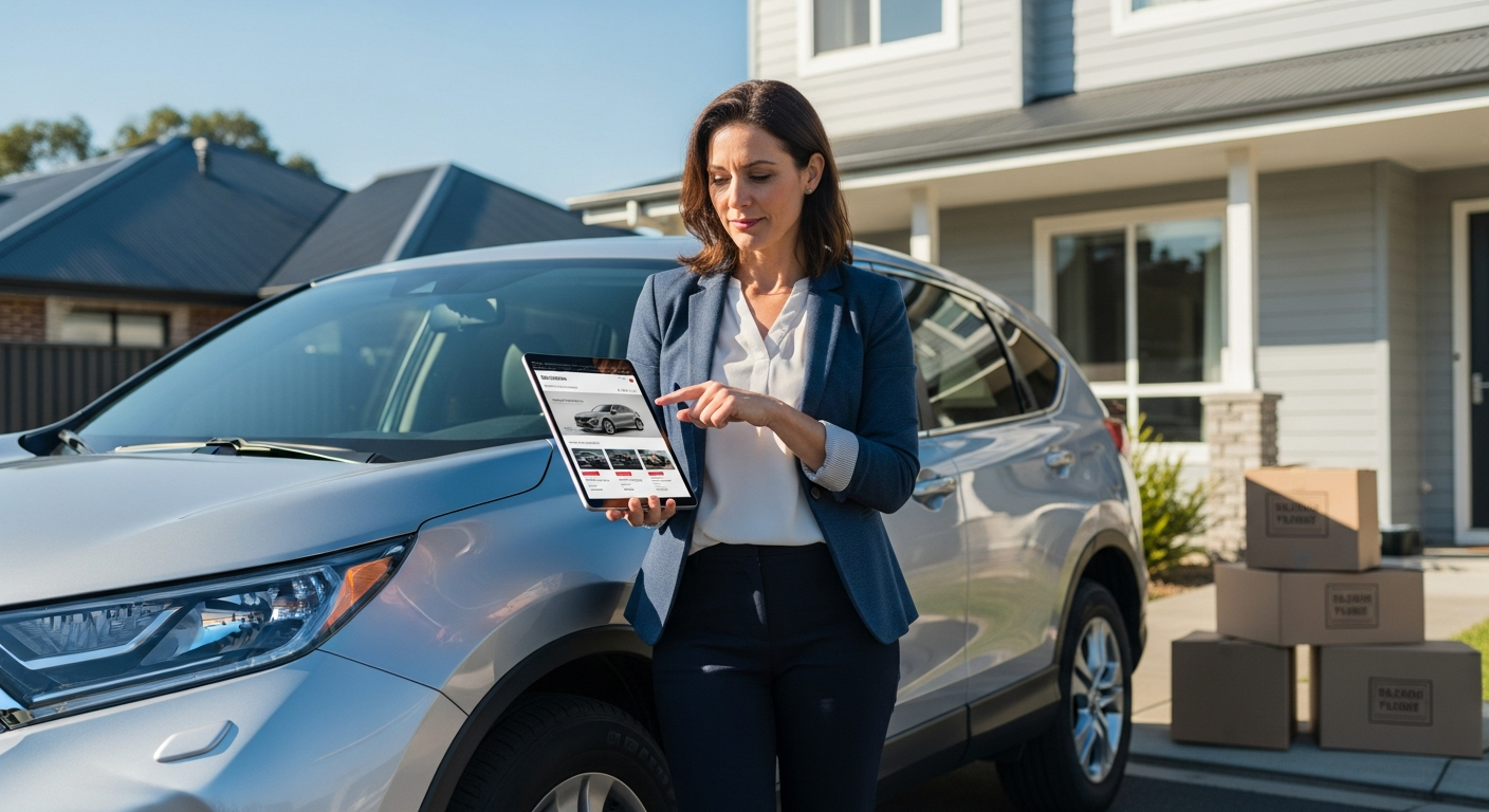Vendre une voiture après un déménagement interprovincial