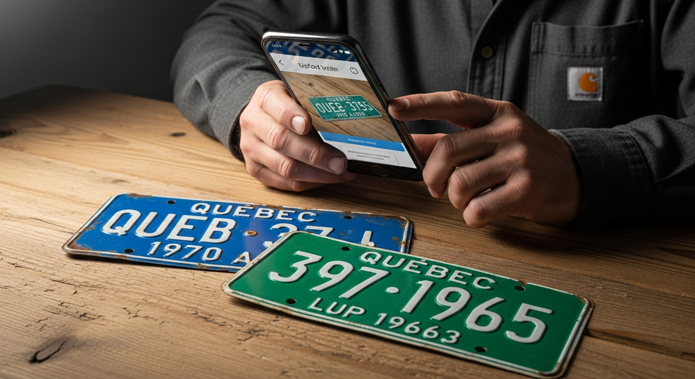 Online Car Selling for Quebec’s Vintage License Plates