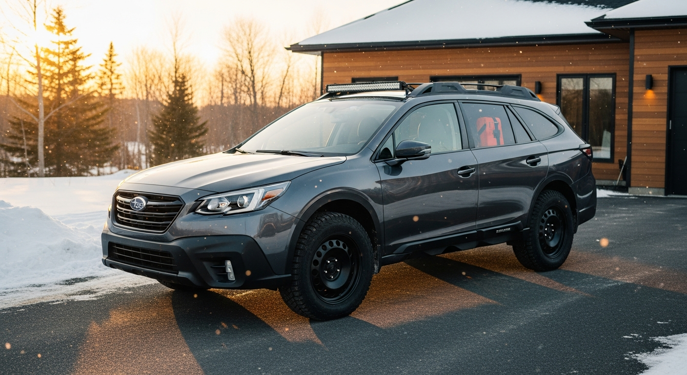 Vente en ligne d'une voiture pour climat québécois