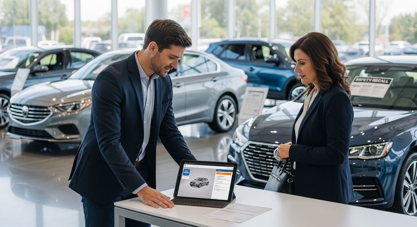 Vente en ligne pour vendeurs de voitures en rappel