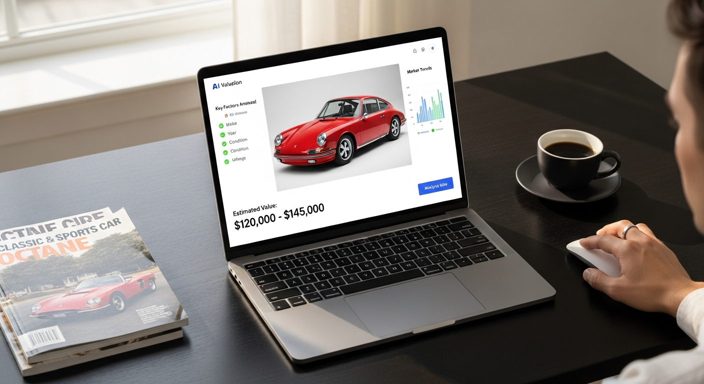 Évaluer la valeur de revente d’une auto ancienne en ligne