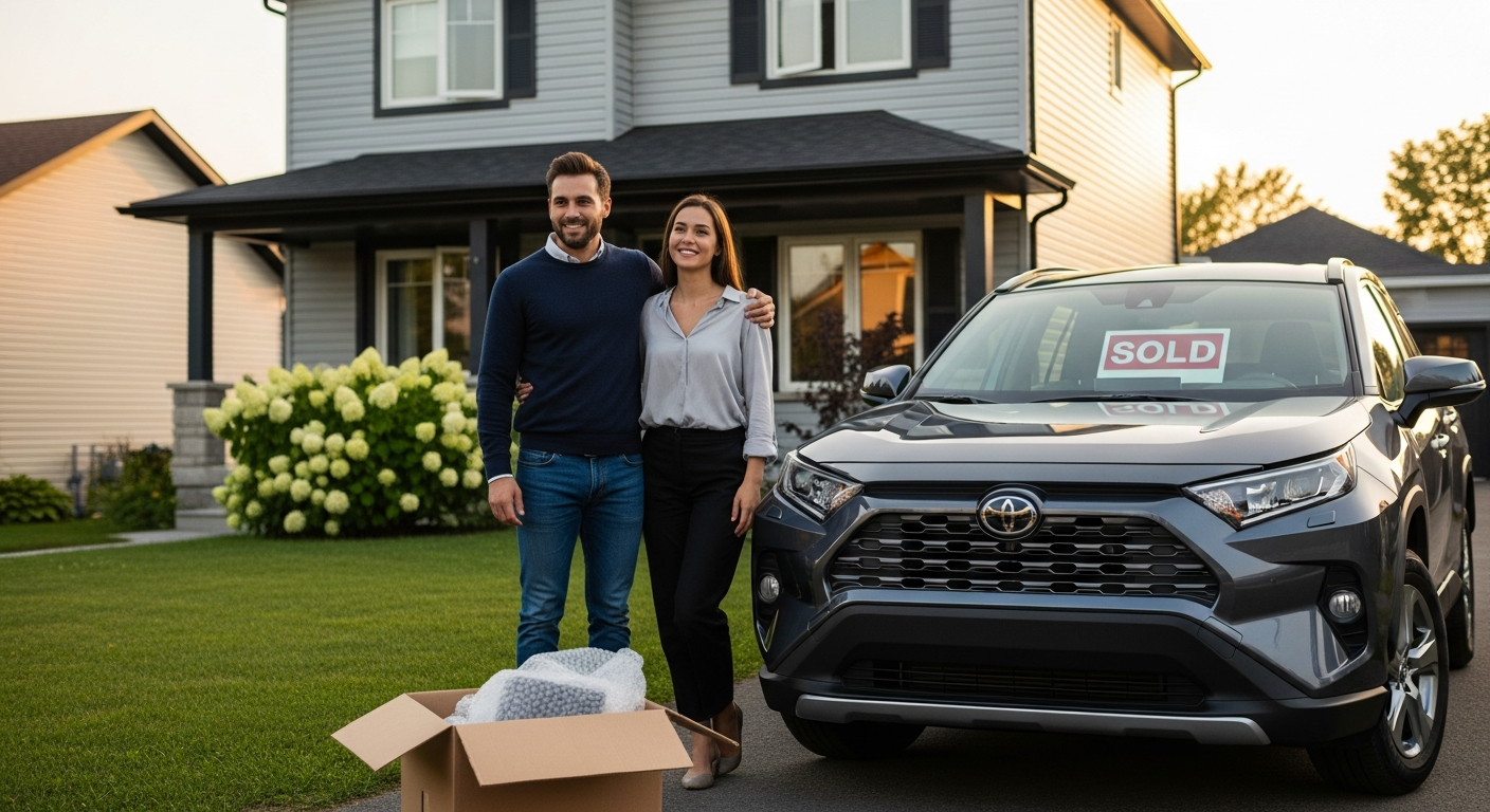 Instant Online Car Sales for Quebec Housing Moves
