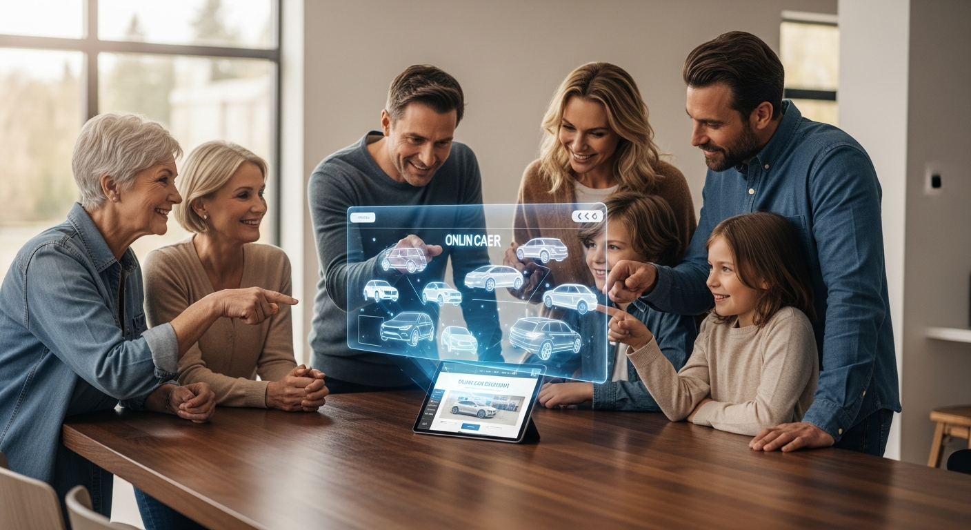 Vente automobile en ligne et gestion de flottes familiales