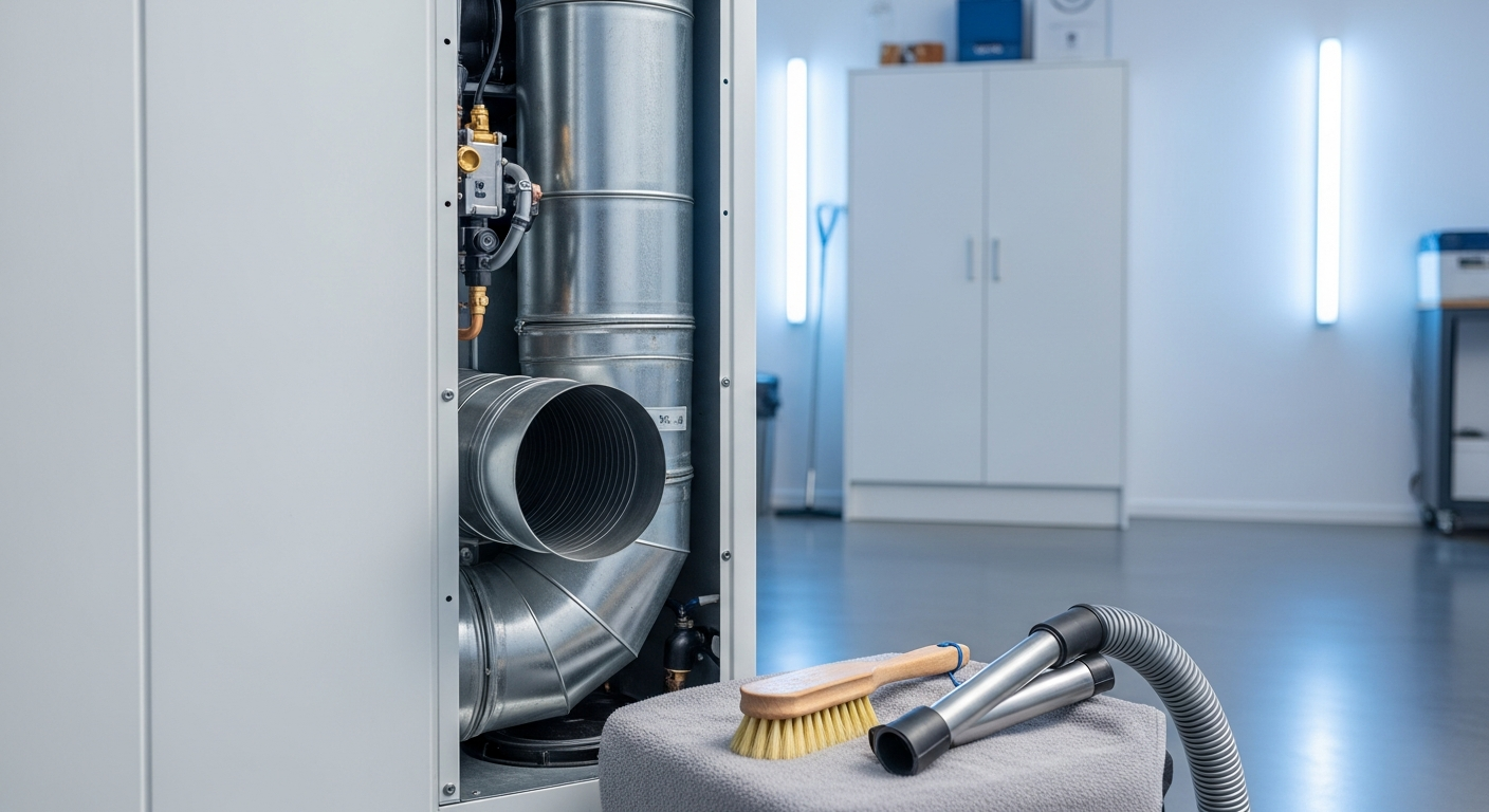 Nettoyage des conduits pour votre thermopompe efficace