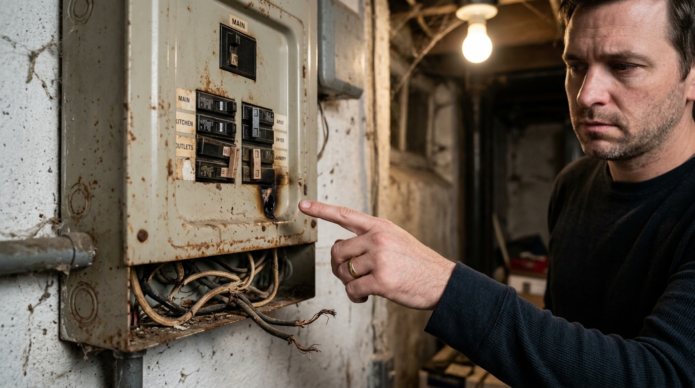 Détecter les symptômes d’un panneau électrique obsolète