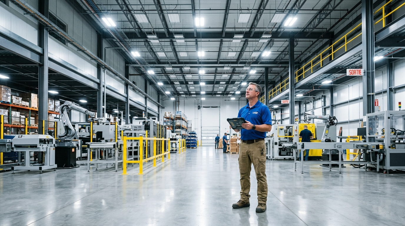 Moderniser l'éclairage industriel au Québec