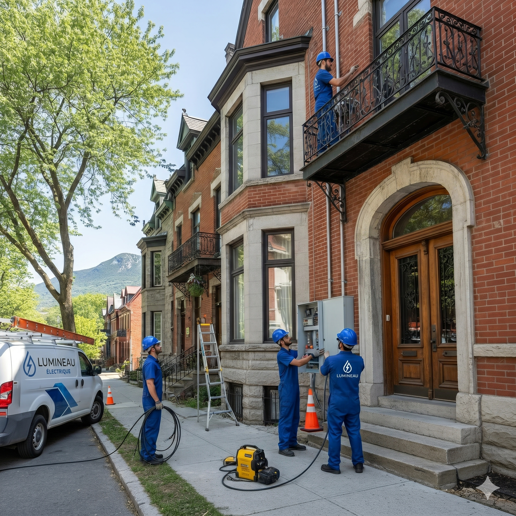 Changement de panneau électrique professionals in Montreal