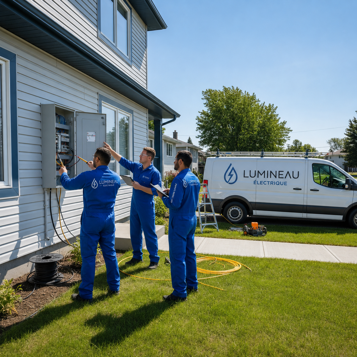 Changement de panneau électrique professionals in Terrebonne