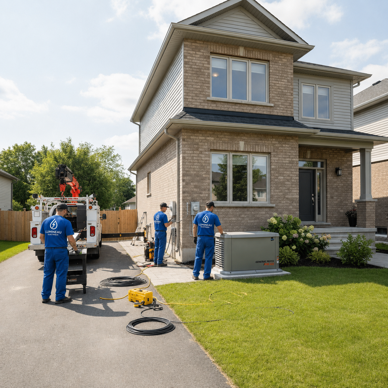 Installation de génératrice professionals in Repentigny